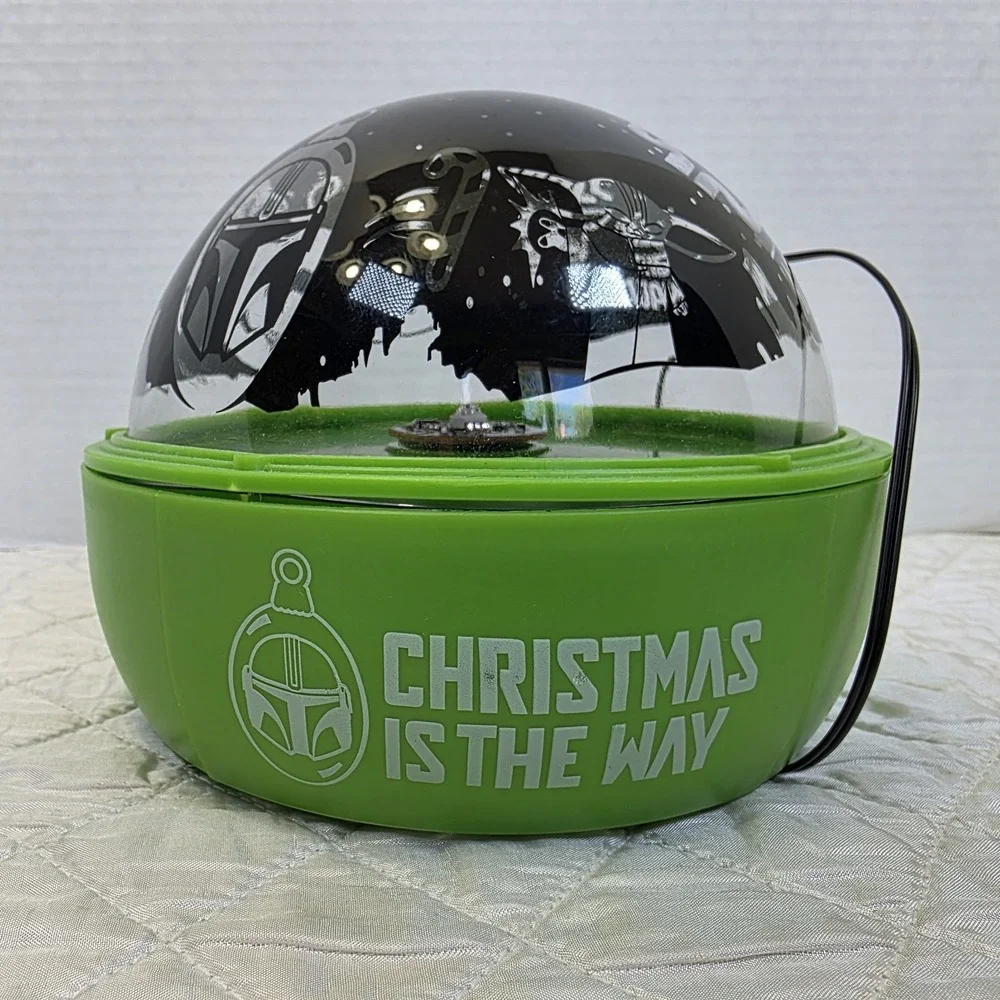 STAR WARS The Mandalorian LED Shadowlights Christmas Lightshow Projection No Box